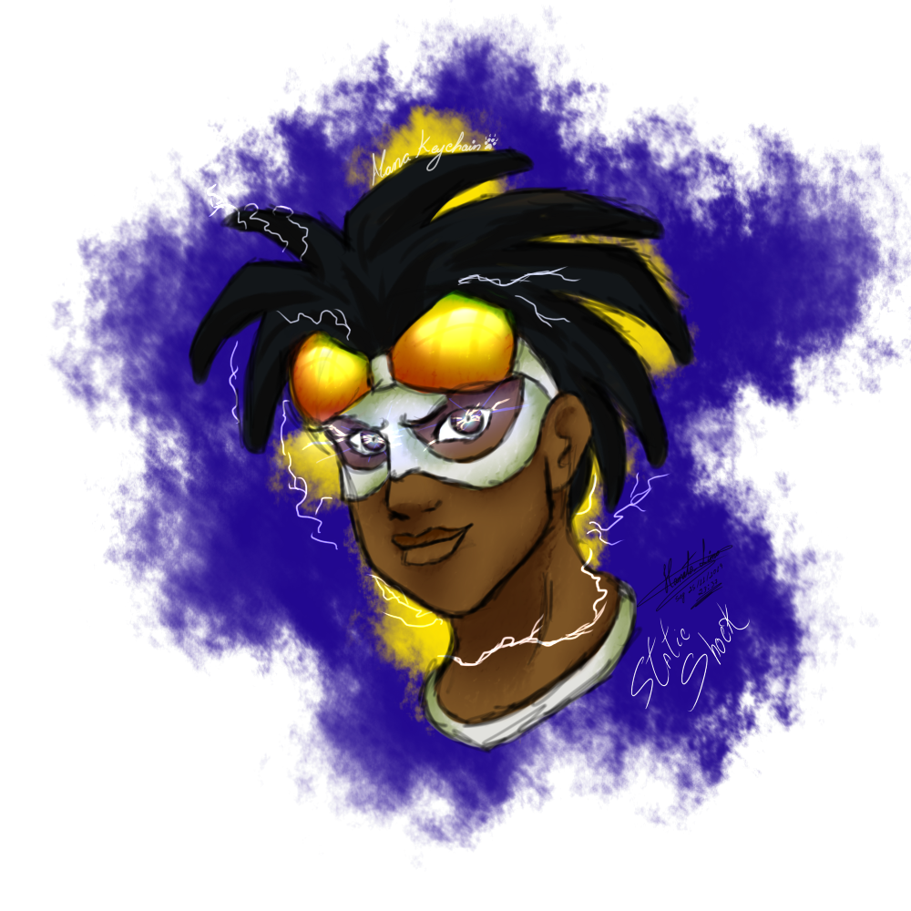 Static Shock (Fanart) by HamatoLima on DeviantArt