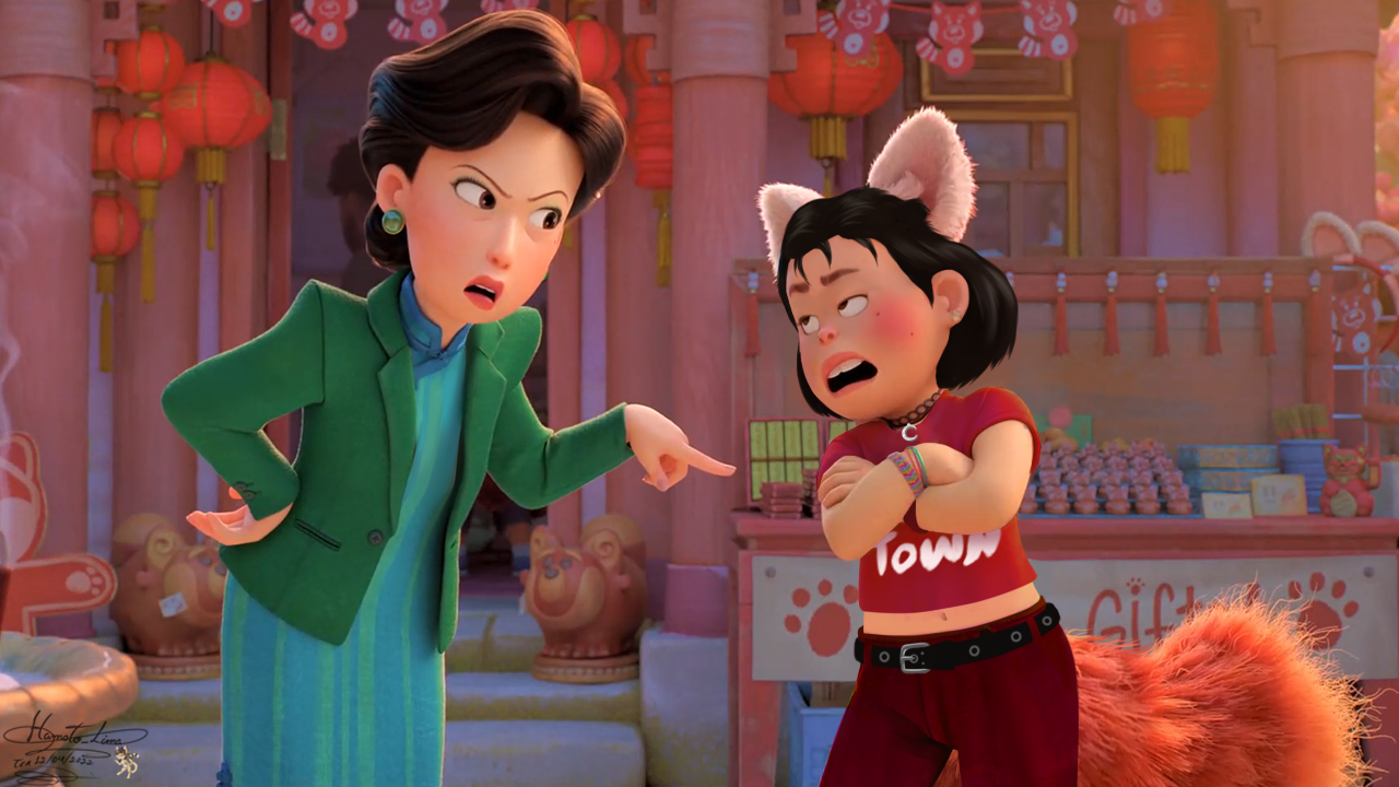 Turning Red Mei Mei concept design by HamatoLima on DeviantArt