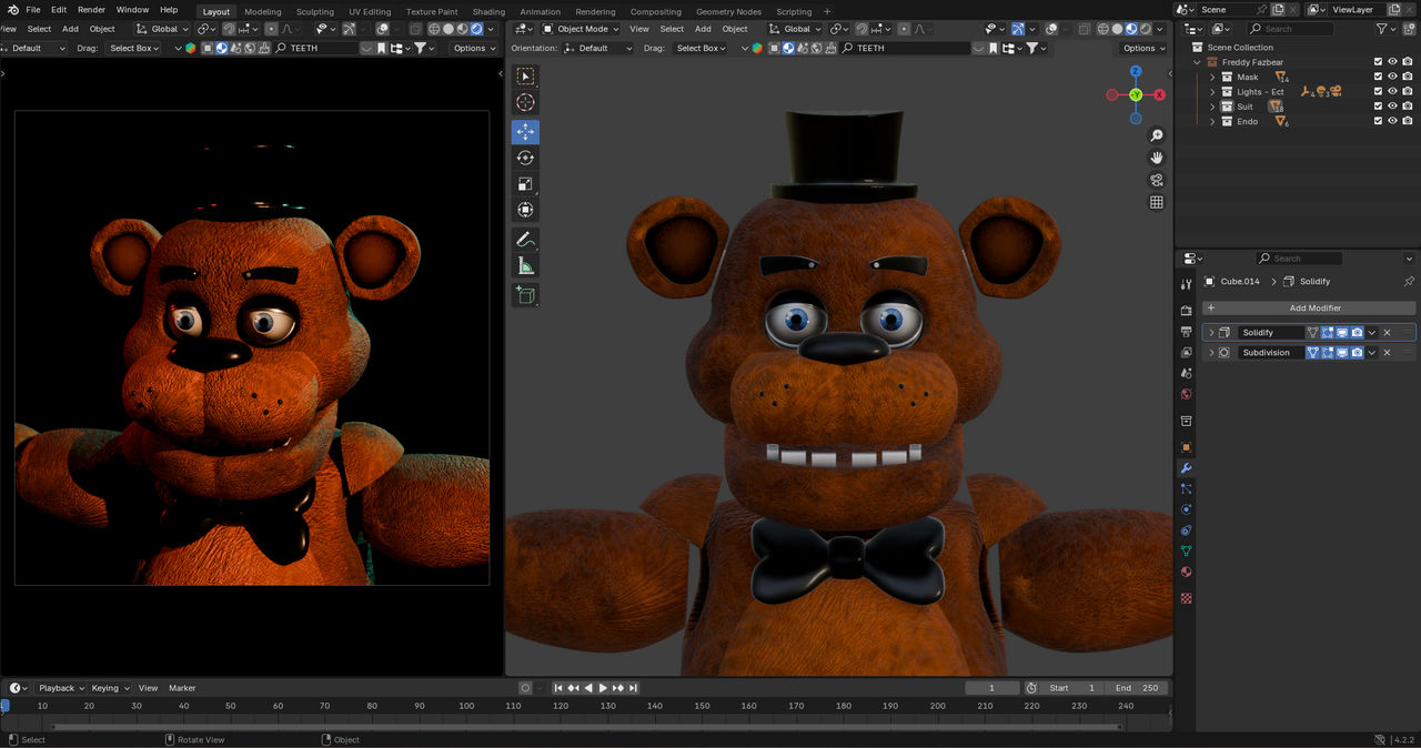 Basic Freddy Classic Freddy Wip by DeviousMysteryZ on DeviantArt