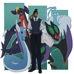 Gym Leader Hanzo wants to Battle!