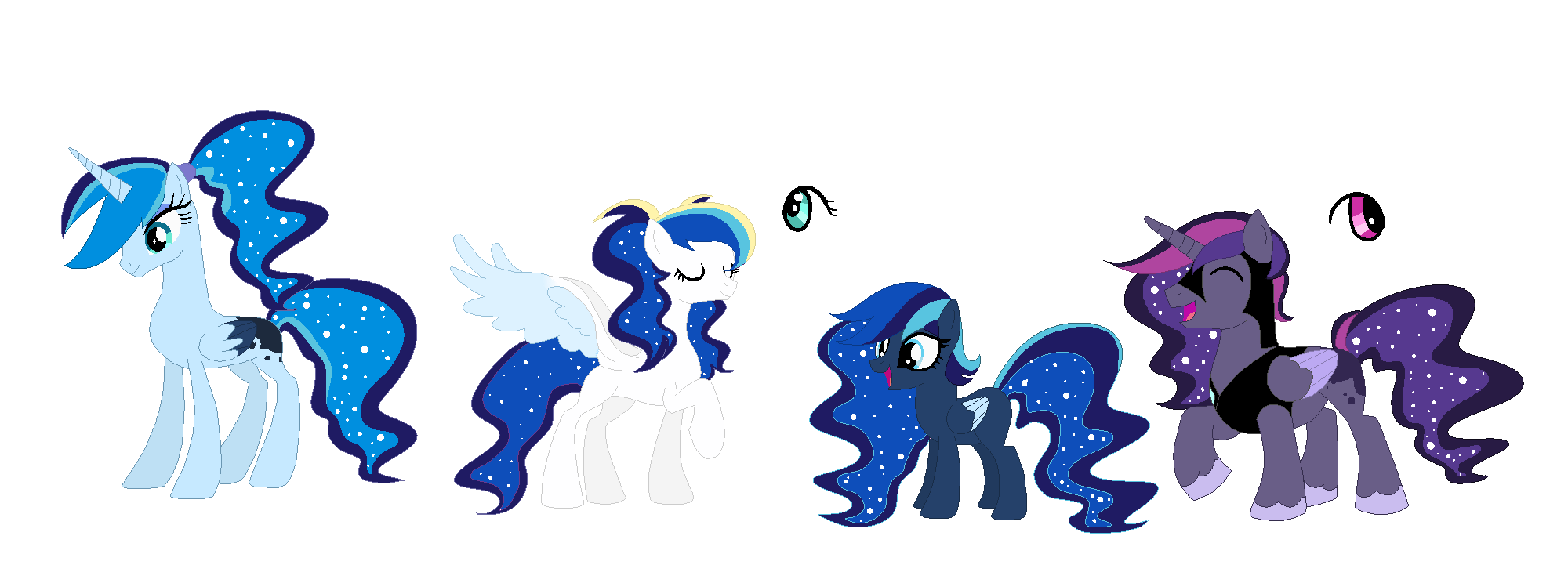 Luna X Anypony Commission