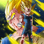 Majin Vegeta- Poster