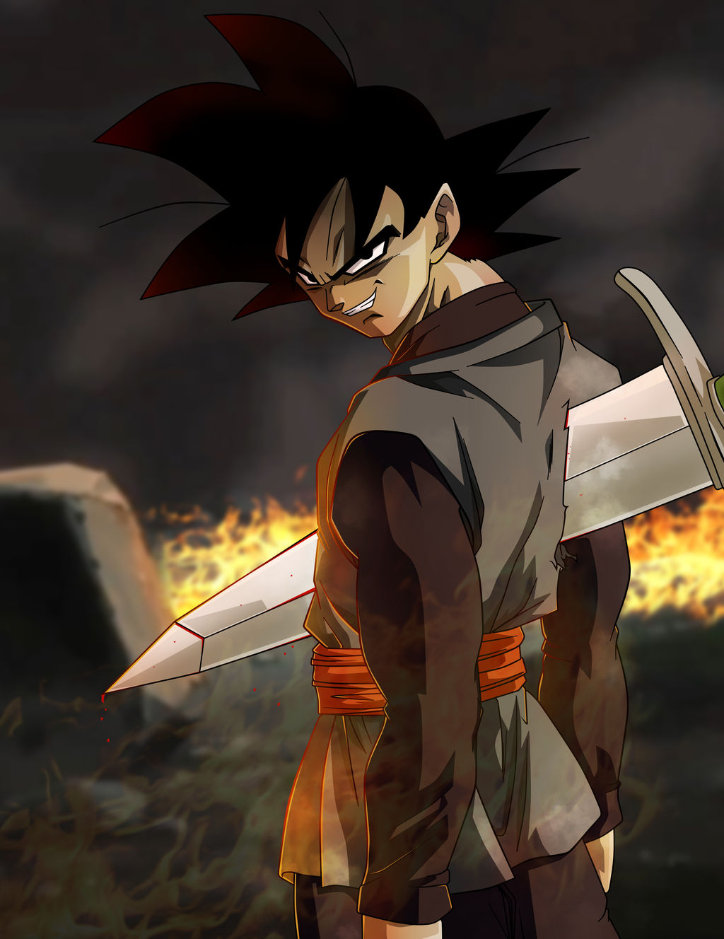 Black Goku Manga 25 by Koku78 on DeviantArt