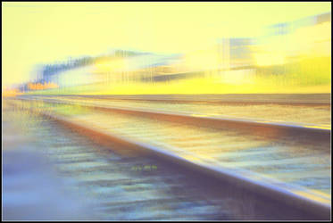 Rail track long exposure photo #3