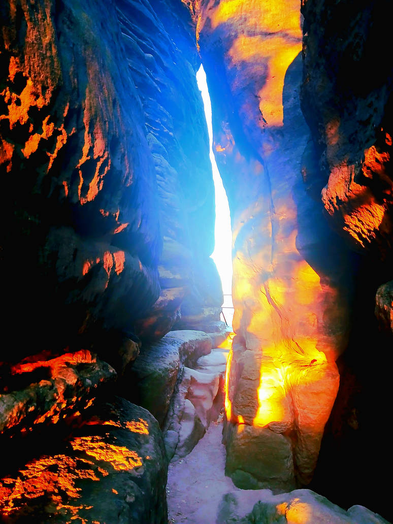 Trough the rock! by KeyG234 on DeviantArt