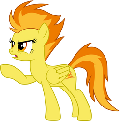 MLP:FiM Spitfire pointing 'vector' f2u