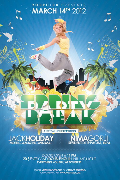 Spring Break Flyer