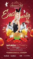 Easter Party Flyer by outlawv15