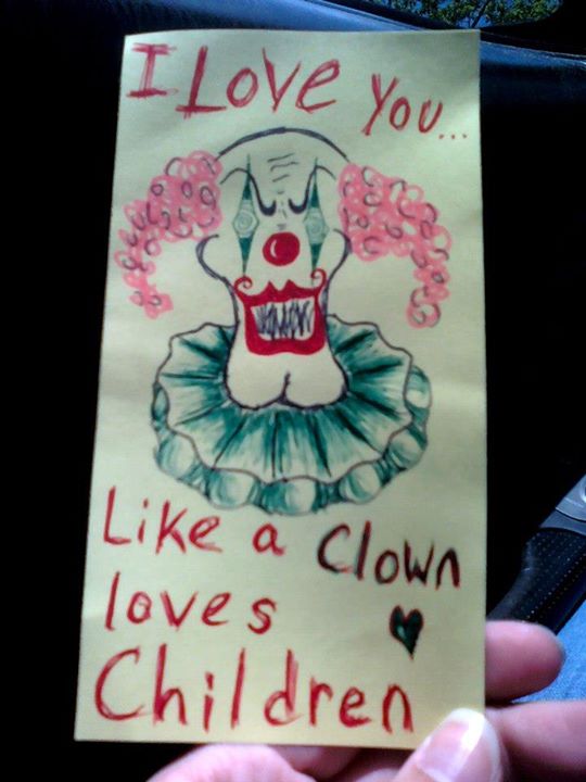 A clowns love