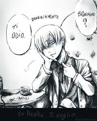 Ciel drunk