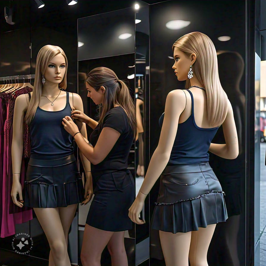 Window Display Human Figure Mannequin Window Display by James-1966 on DeviantArt