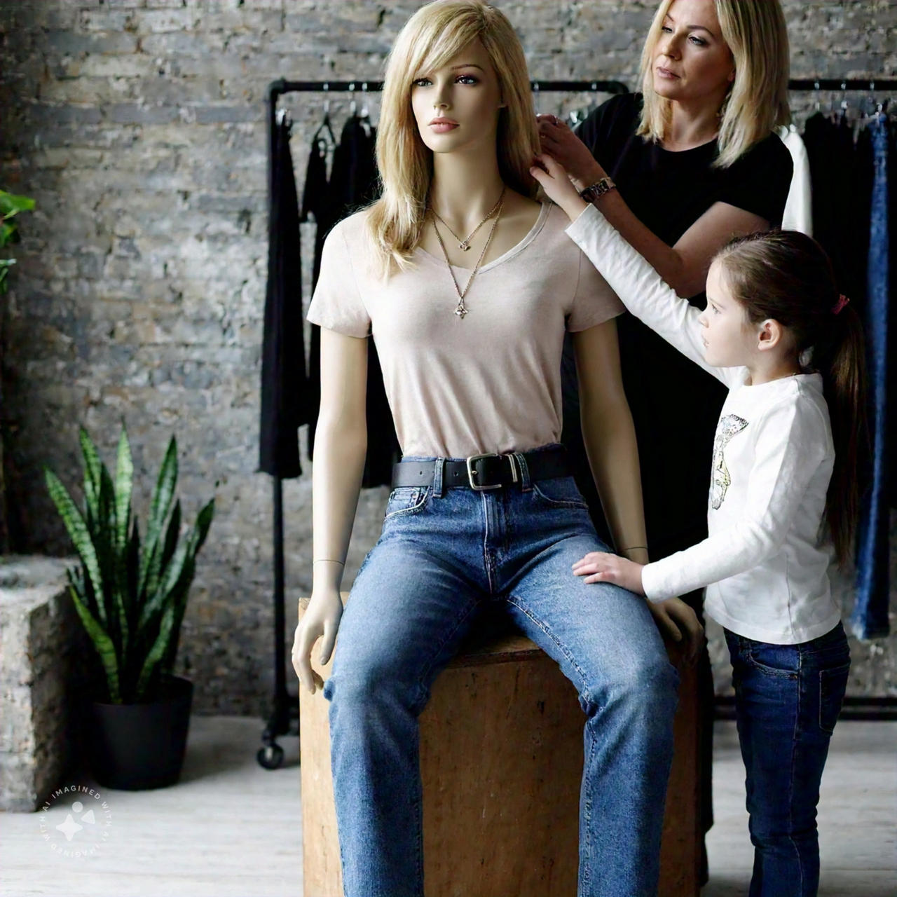 Day with Mom at Studio Fashion Mannequins by James-1966 on DeviantArt