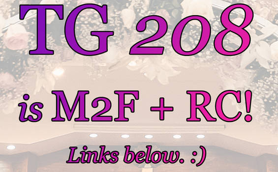 TG 208 is live on Tumblr!! (M2F + RC Caption)