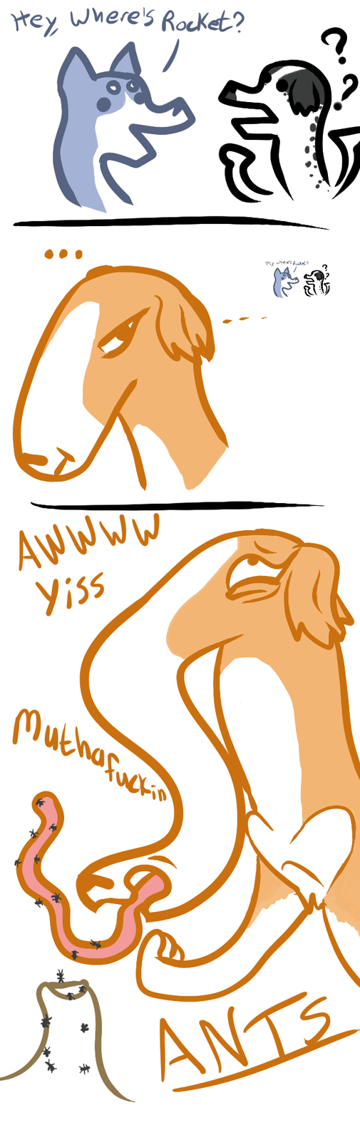 rocket wat r u doing by Nox-id