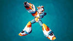 Megaman X3 Armor Low Poly Art by giftmones