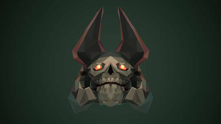 Skeleton King Dota 2 Low Poly Art