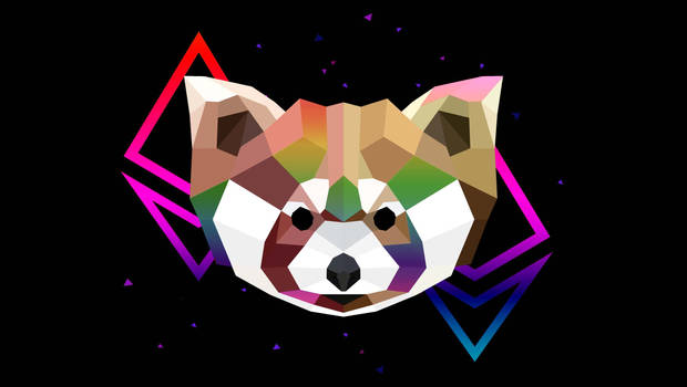 Low Poly Red Panda NFT