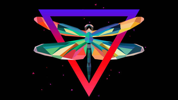 Low Poly DragonFly NFT