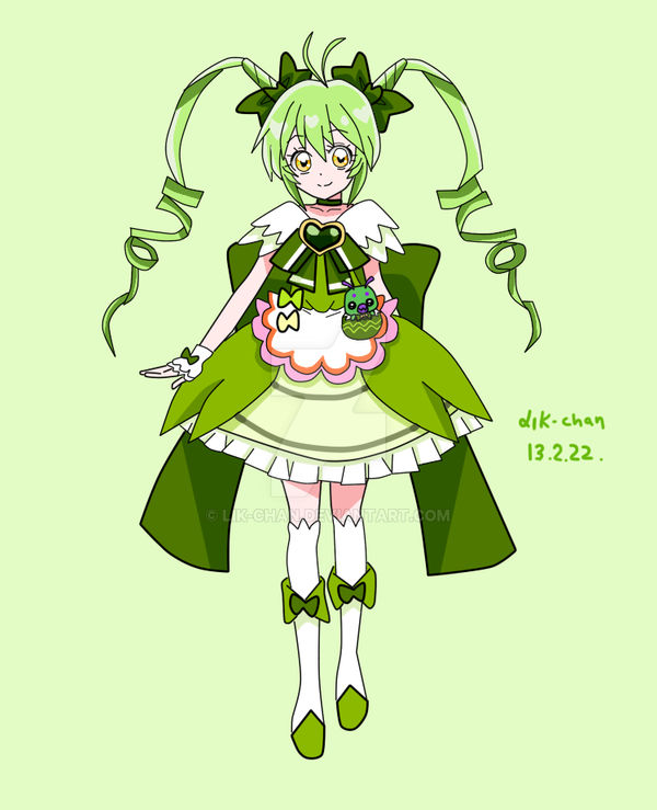 Delicious Party Precure Oc Cure Salat by Lik-chan on DeviantArt