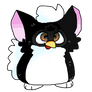 Generation 1- Tuxedo Furby.