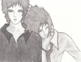 Gaara and Sasuke