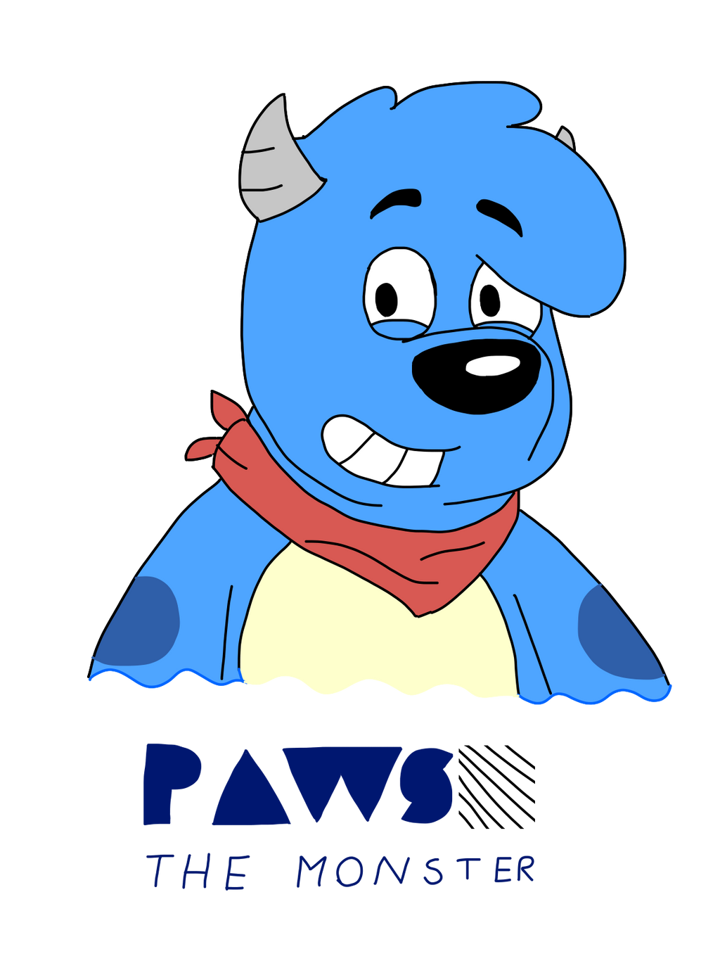 Paws the Monster (For Cartcoon)