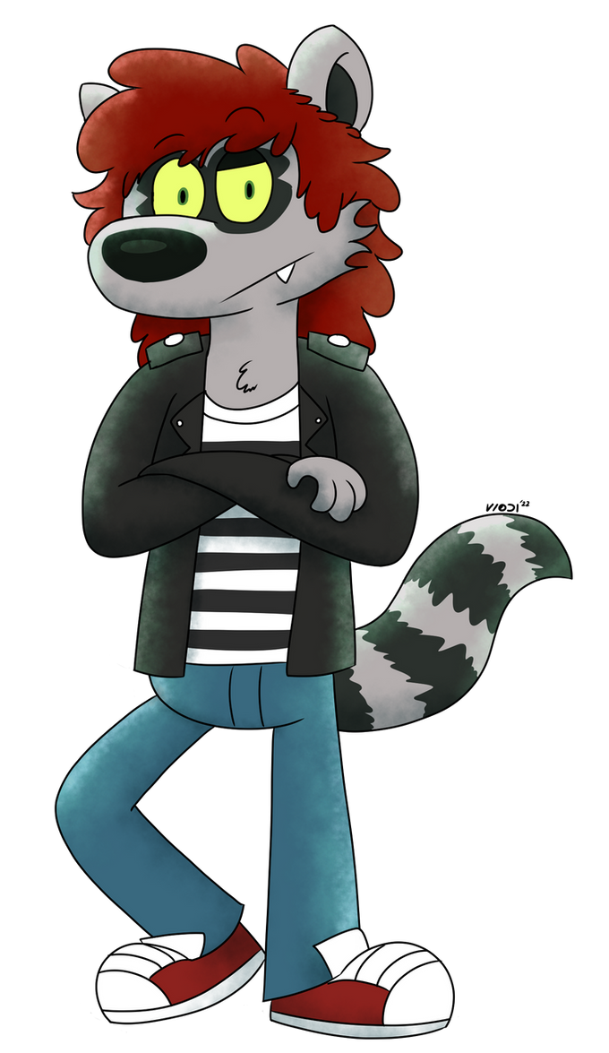 Slayer the Raccoon by Wodienfor on DeviantArt
