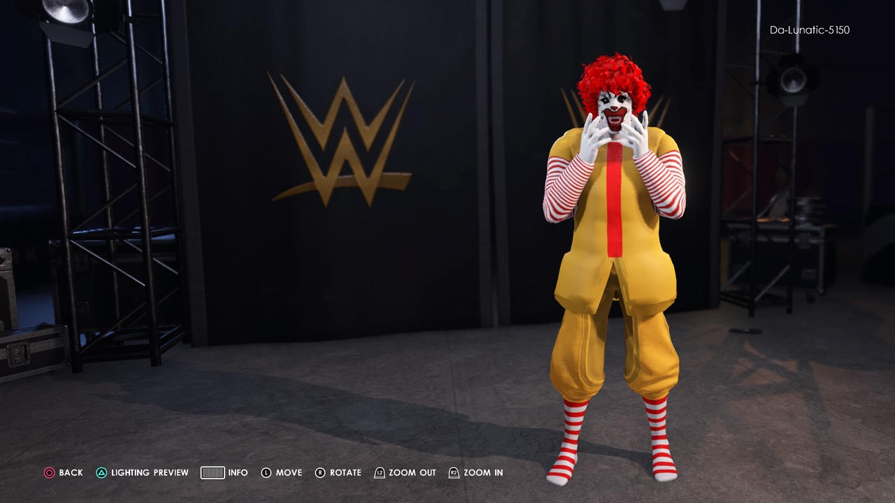 Ronald Racka Wwe2k22 caws - rackaracka ronald McDonald by DA-Launtic5150 on DeviantArt