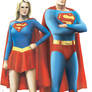 Superman and Supergirl