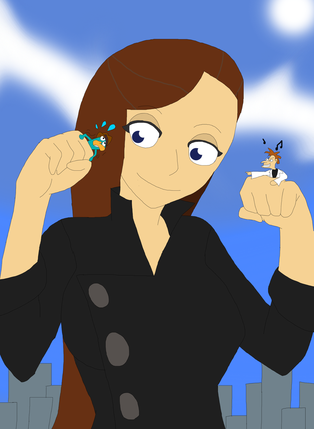 Ванесса фуфелшмерц великанша