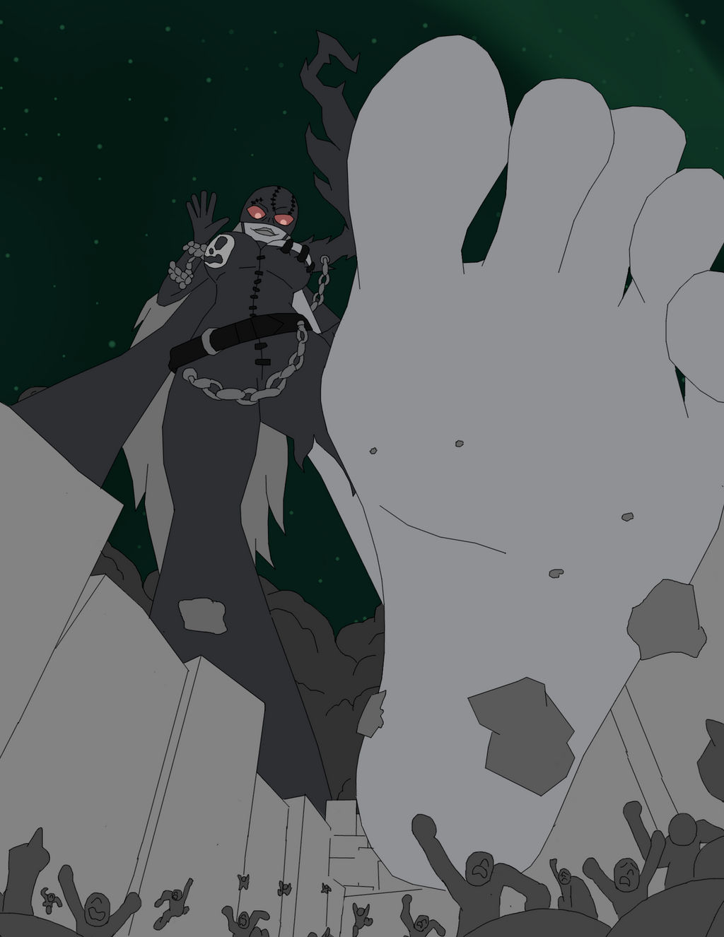 Redscript77 Foot Demon Feet for a Spooky Halloween by Final7Darkness on DeviantArt