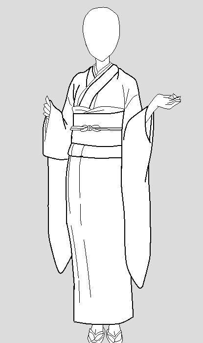 Another Kimono Base by kirby90210 on DeviantArt