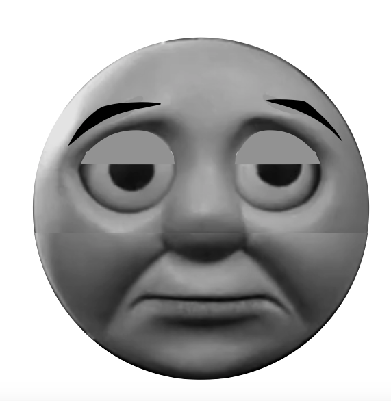 Thomas' Depressed Face by MrTrainer1110 on DeviantArt