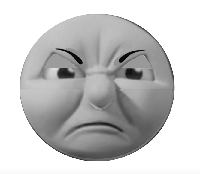 James' Unimpressed Face by MrTrainer1110 on DeviantArt