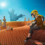 Topaz in the Desert (Commission)