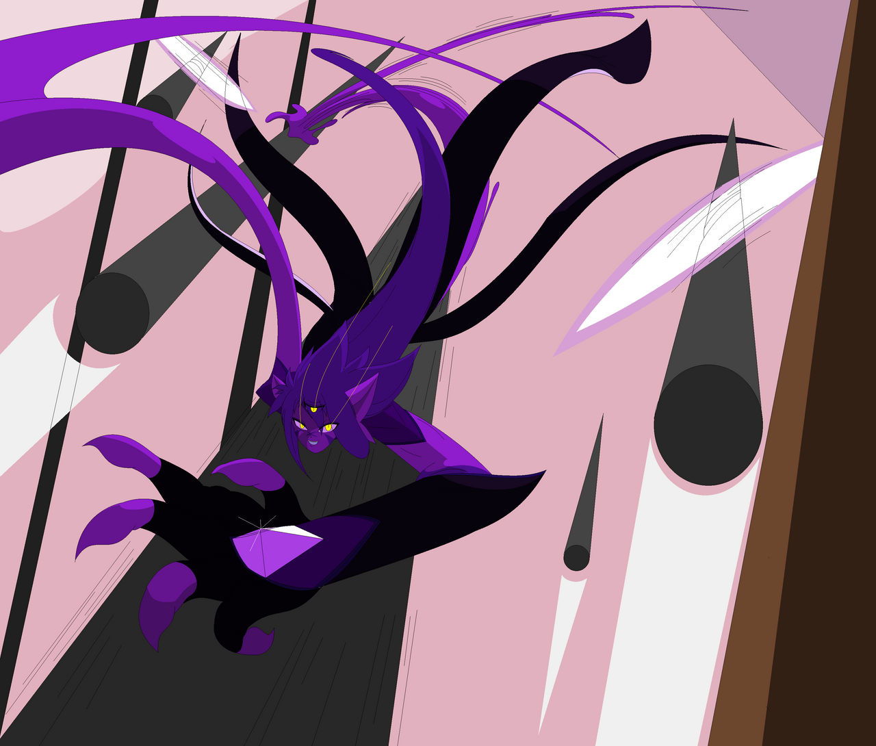 Can't Hit Me by KaiChronaius on DeviantArt