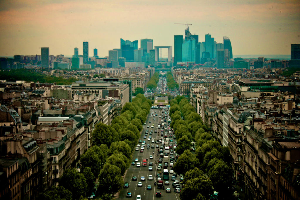 Paris skyline