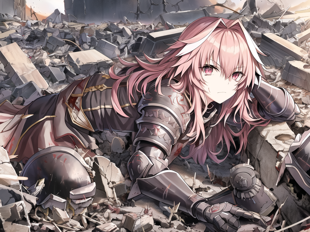 Astolfo at rest after repelling enemy forces by Canpon1992X on DeviantArt