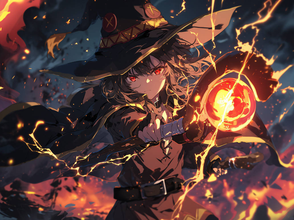 Megumi's explosive magic !! by Canpon1992X on DeviantArt