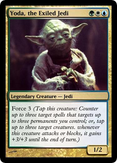 Yoda - MTG Card
