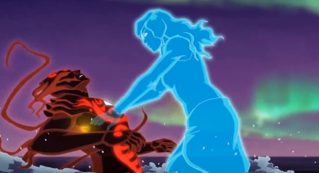 *Spoilers* Korra vs Unalaq