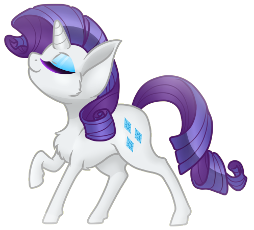 MLP Chibi Rarity by DeDonnerwolke on DeviantArt