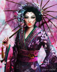 Sakura Geisha by BrookeGillette