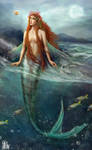 Mermaid of the Coral Sea by BrookeGillette