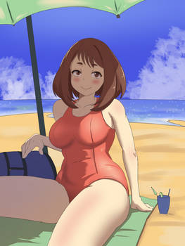 Ochako's Summer - Commissions open