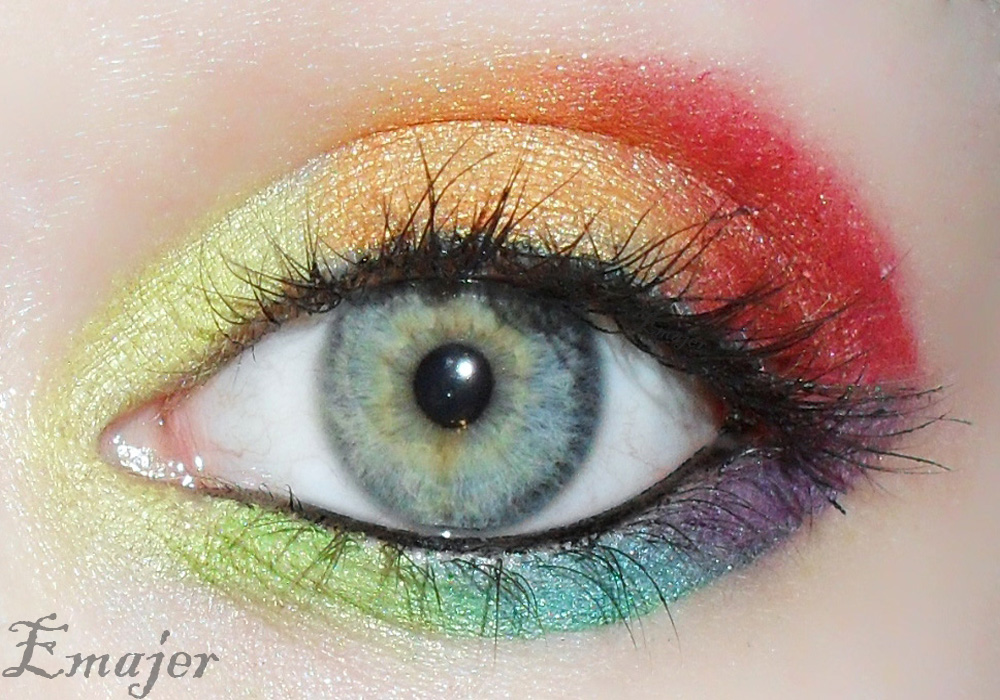 Rainbow eye