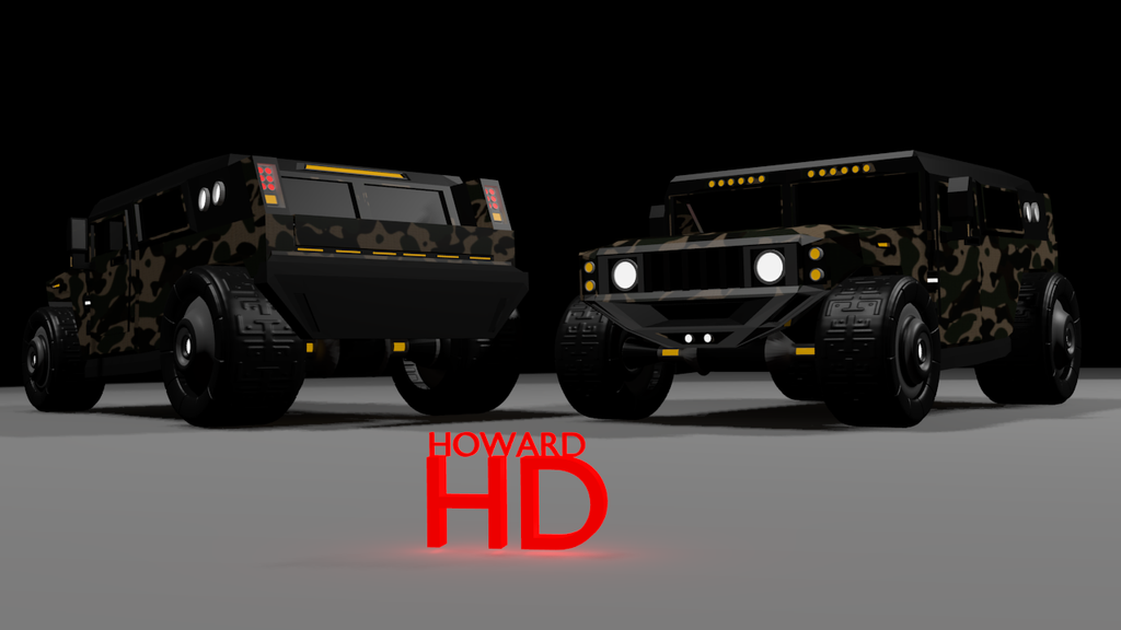 Hummer H1 (Front and Rear) by HowardHD on DeviantArt