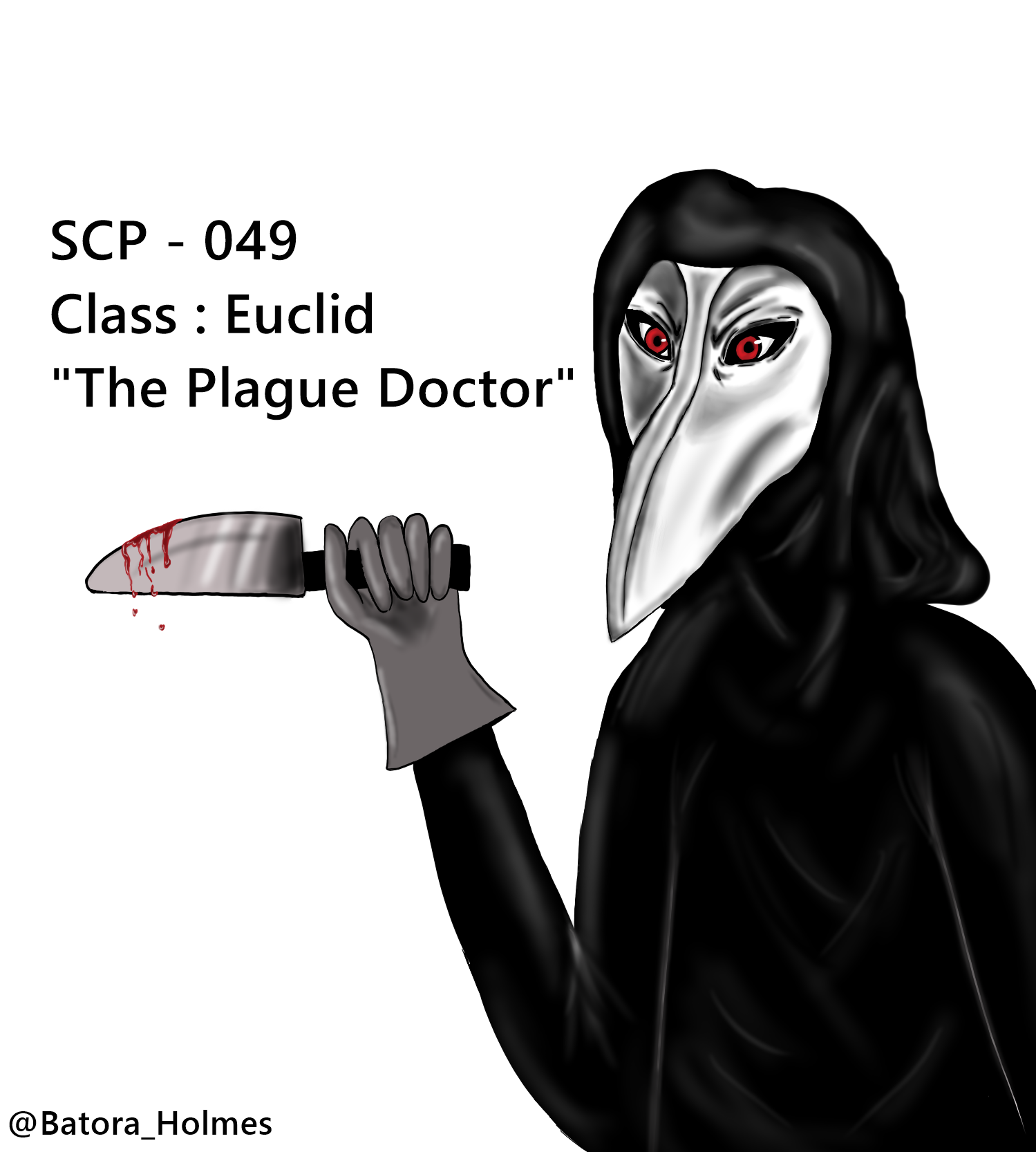 Scp - 049 , The Plague Doctor by Batora-Holmes on DeviantArt