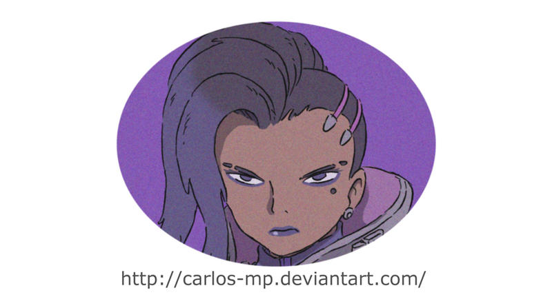 Sombra fan art Overwatch by Carlos-MP on DeviantArt