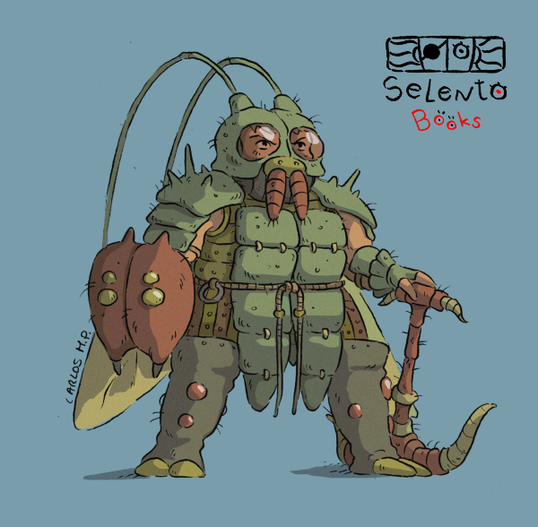 Insect Knight - Caballero insecto by Carlos-MP on DeviantArt